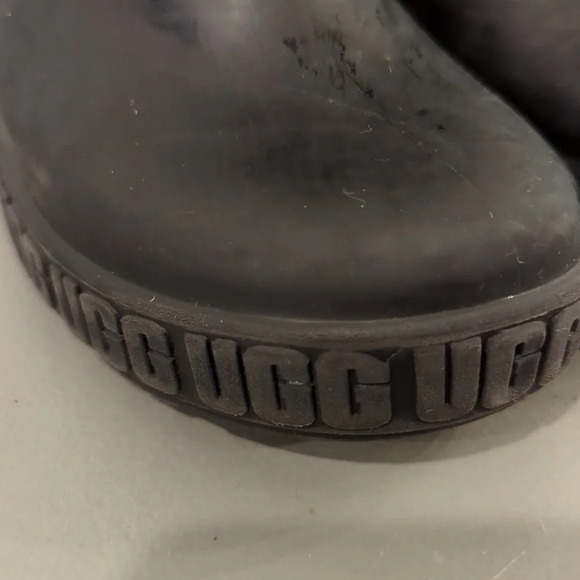 UGG Drizlita Rainboots Black size‎ 9 Unisex - Picture 3 of 7